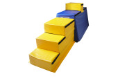 CHEVAL MOUSSE MODULABLE 4 ETAGES SARNEIGE VUE ESCALIER