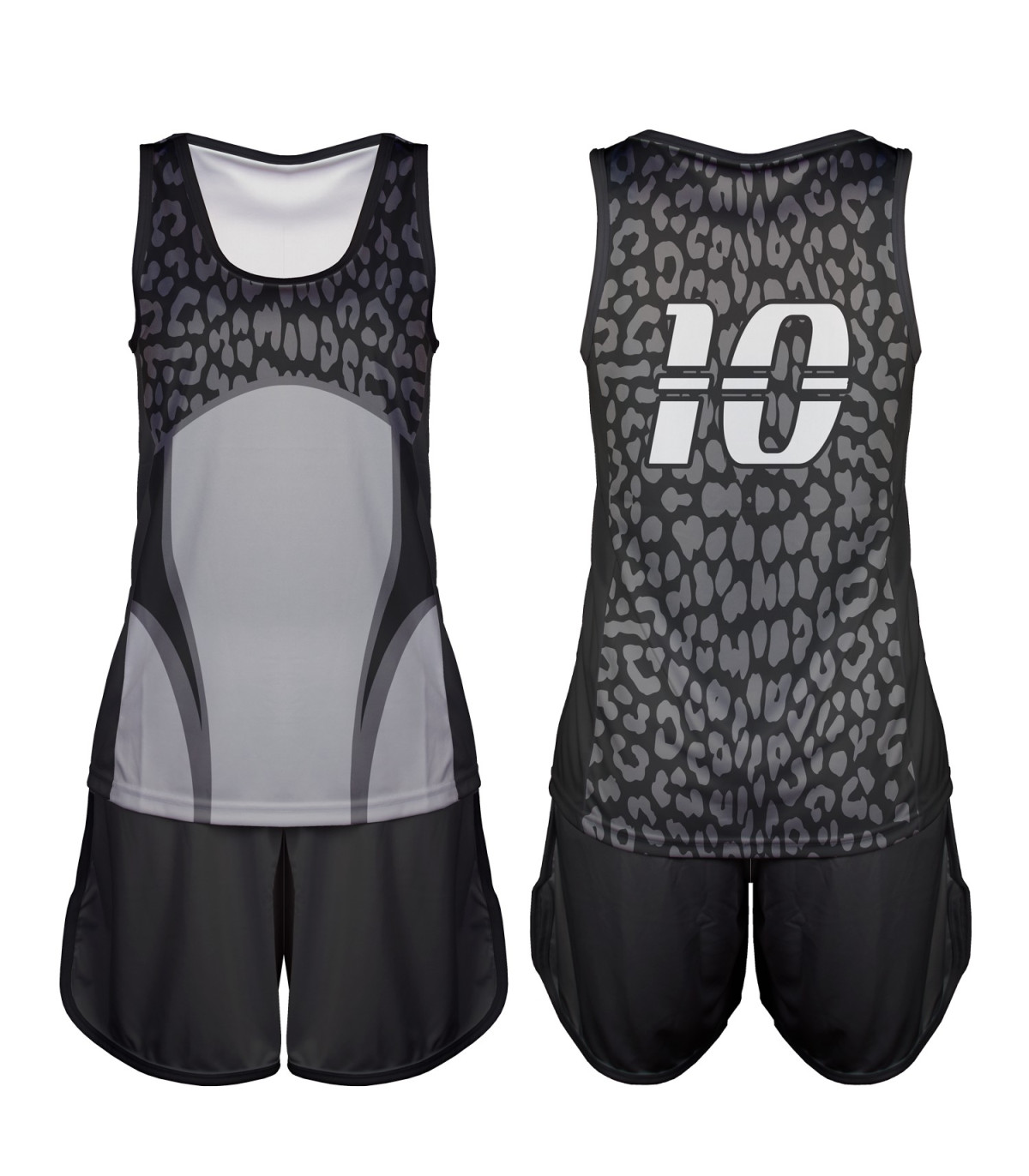 MAILLOT BASKET PERSONNALISÉ  FEMME FÉLINE