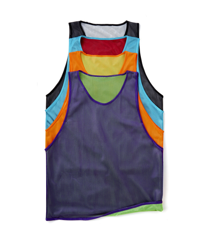 CHASUBLE DE SPORT AJOUREE REVERSIBLE