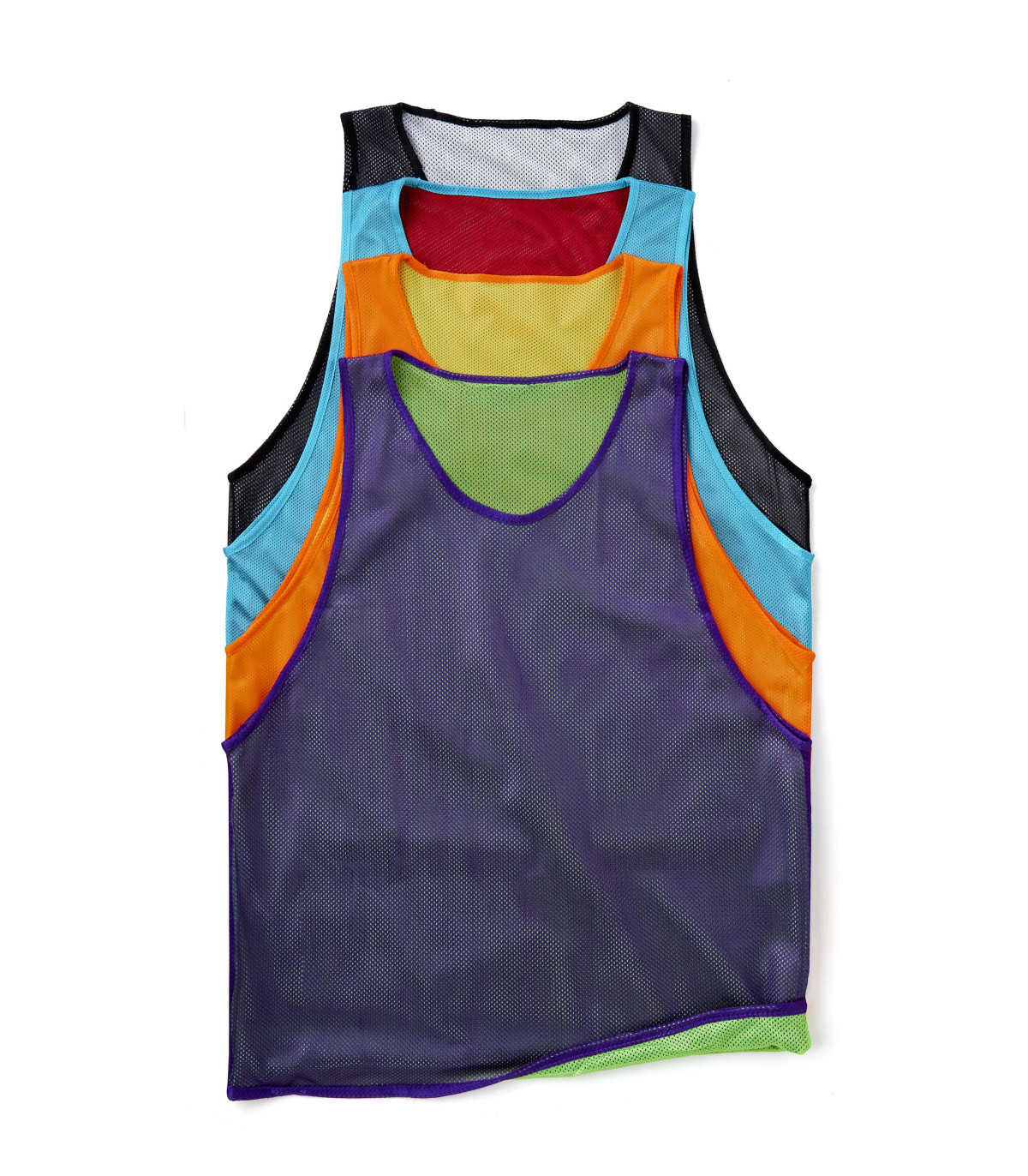 CHASUBLE DE SPORT AJOUREE REVERSIBLE