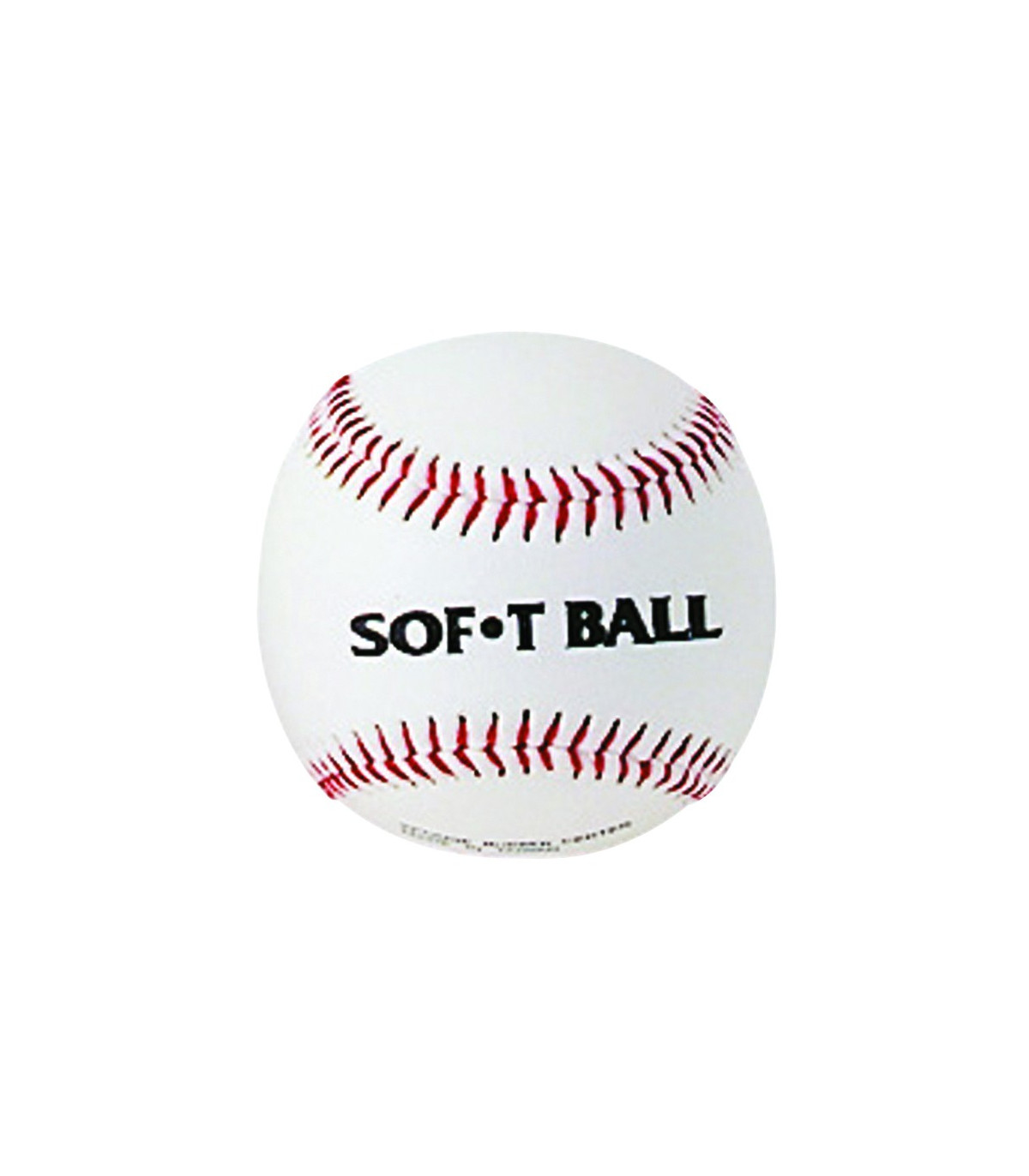 BALLE SOFTBALL 9 POUCES BLANCHE