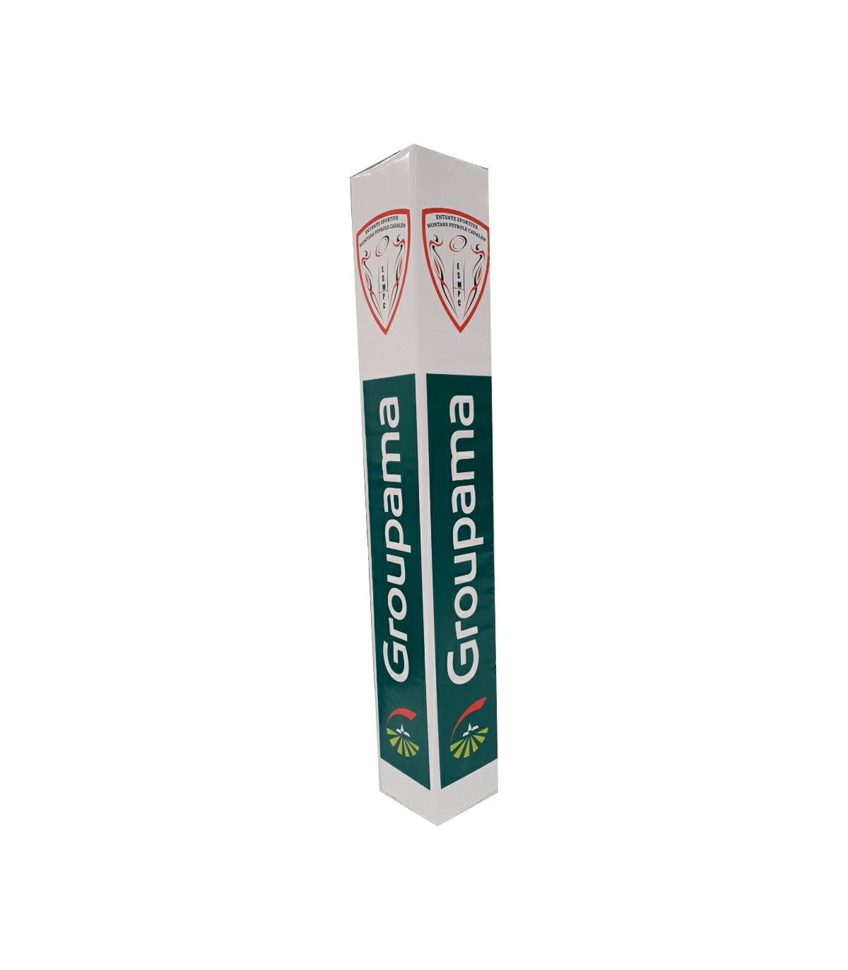LOT DE 4 PROTECTIONS POTEAUX RUGBY PERSONNALISÉES EXEMPLE 2