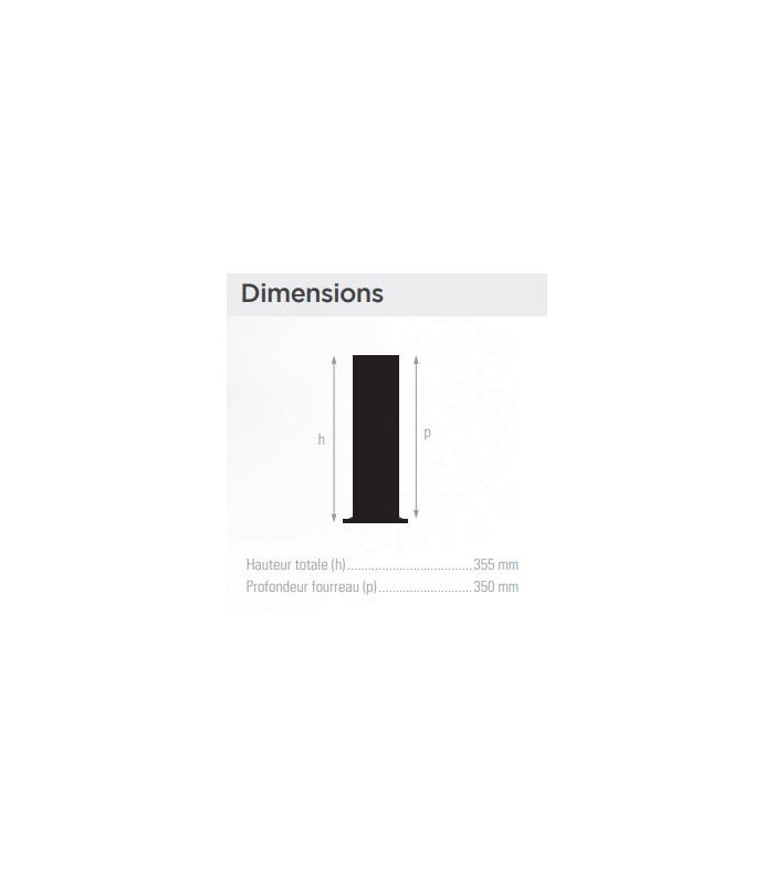 DIMENSIONS FOURREAUX POUR BUTS HANDBALL SCOLAIRES 