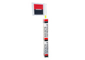 LOT DE 14 DRAPEAUX POTEAUX DE TOUCHE RUGBY PERSONNALISÉES AVEC POTEAU