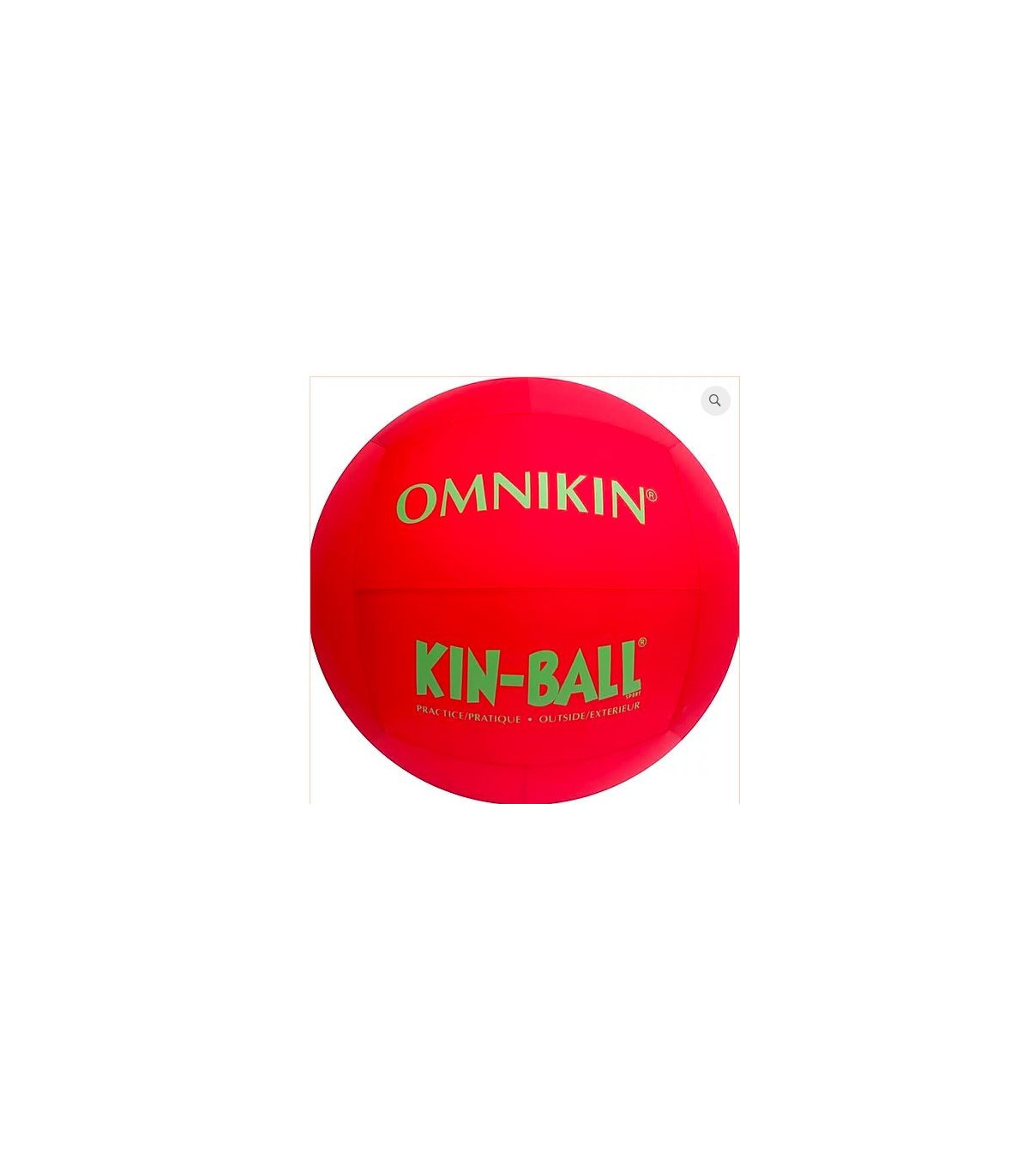 BALLON KIN-BALL® JUNIOR 84 CM ROUGE