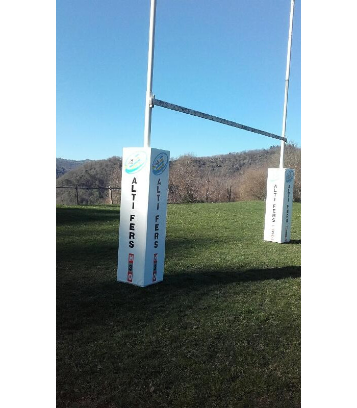 LOT DE 4 PROTECTIONS POTEAUX RUGBY SIDORBE XV