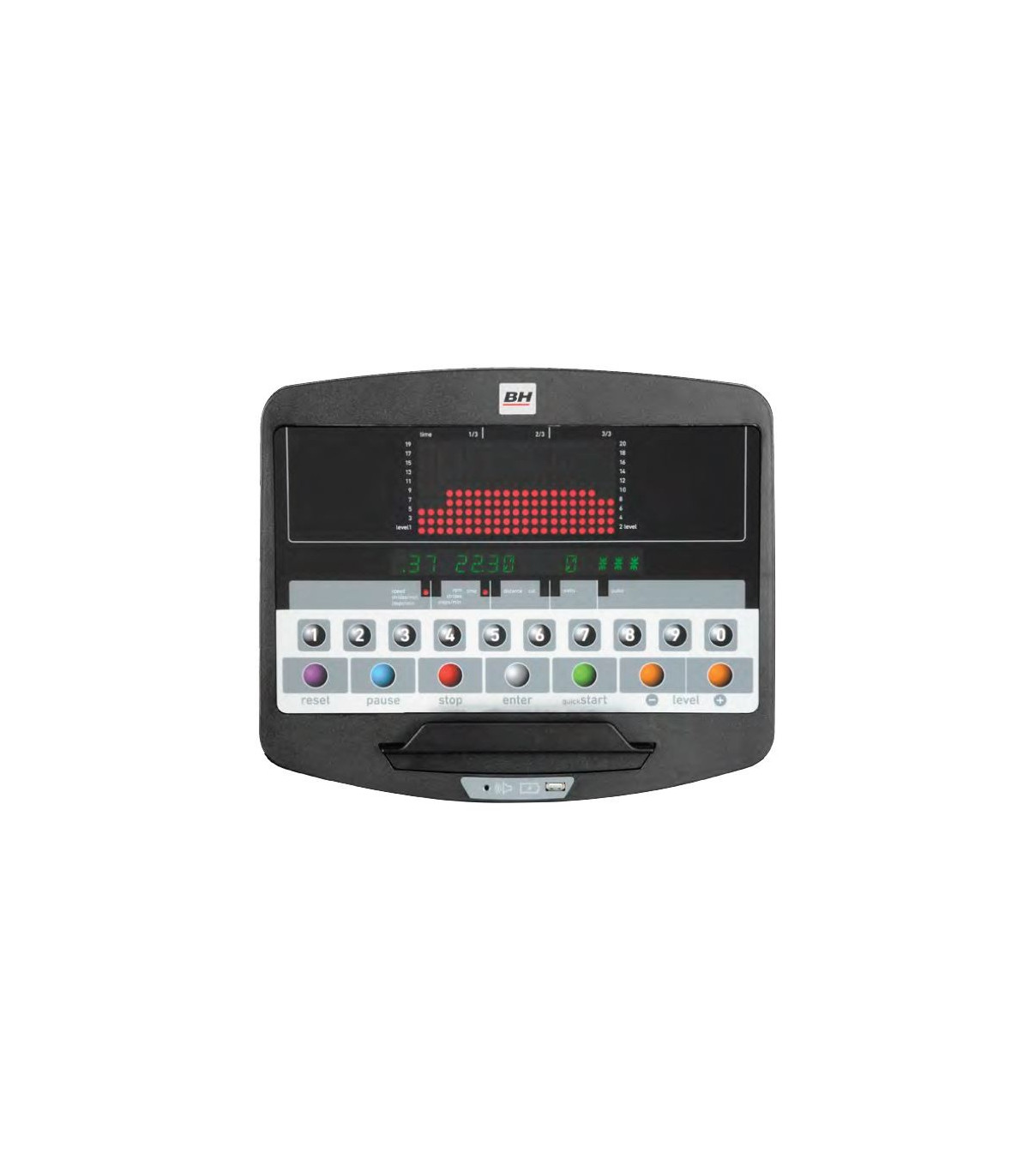 ECRAN VELO FITNESS PRO BH FITNESS LK 7200 LED