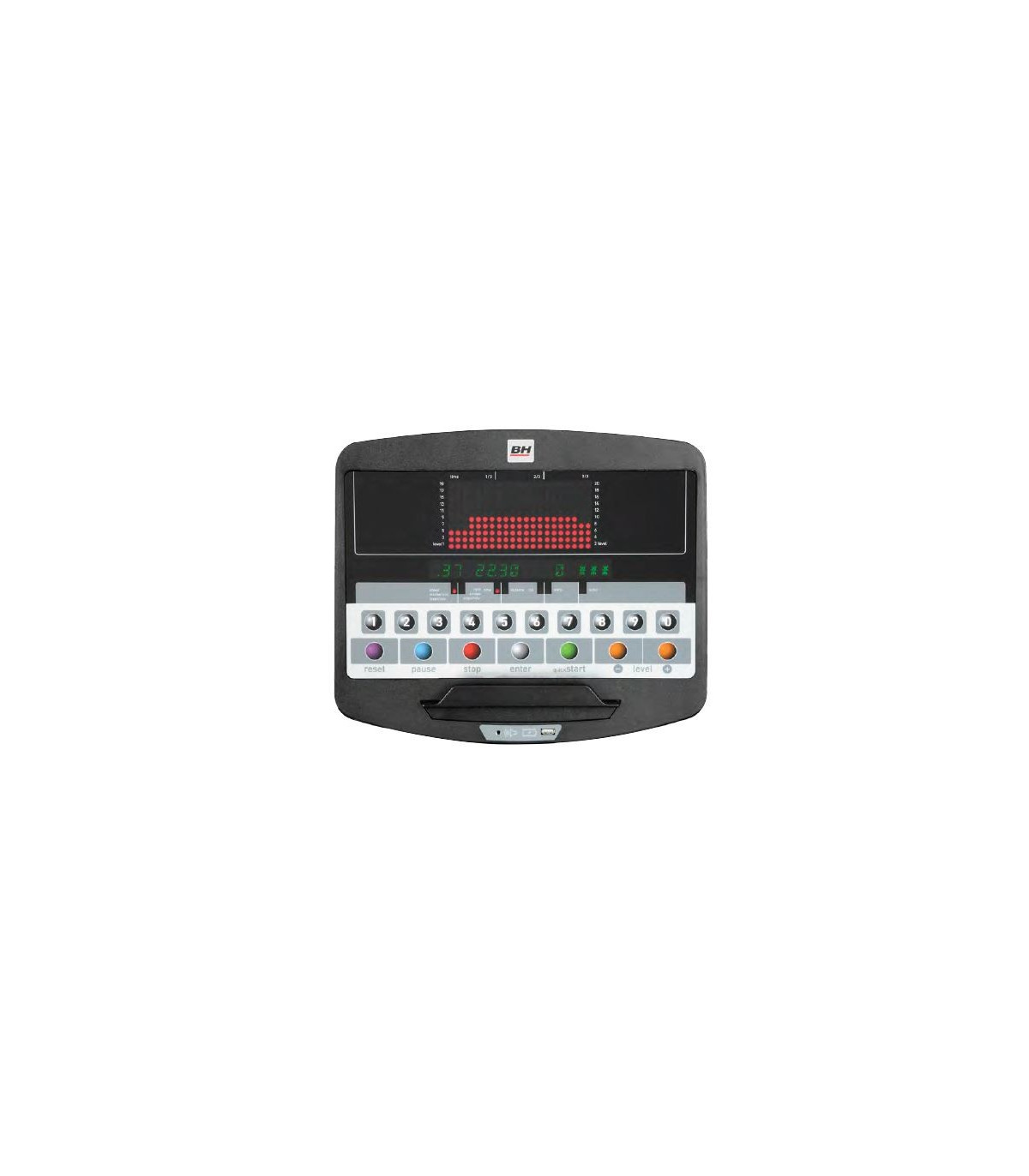VÉLO SEMI ALLONGÉ PRO BH FITNESS H775 LED