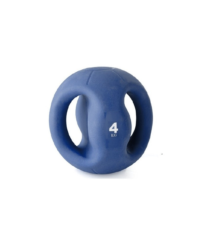 MEDICINE BALL AVEC POIGNÉES 4 KG