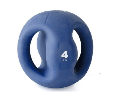 MEDICINE BALL AVEC POIGNÉES 4 KG