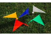 LOT DE 5 DRAPEAUX DE MARQUAGE