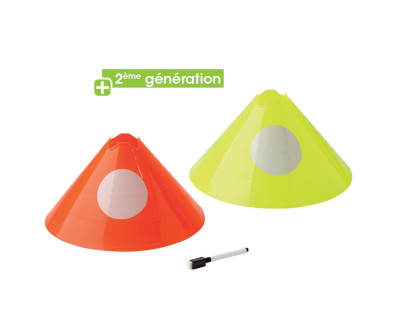 LOT DE 5 PLOTS DE SPORT POUR MARQUAGE 15 CM